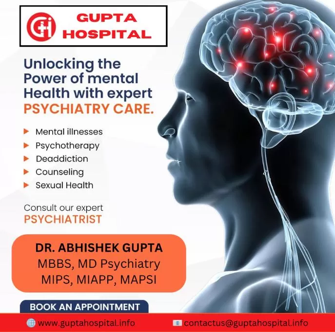 Gupta Hospital - Dr. Abhishek Gupta / MBBS, MD Neuro-psychiatry (Mumbai) / Best Psychiatrist in Ludhiana / Top psychiatrist - Photo 5