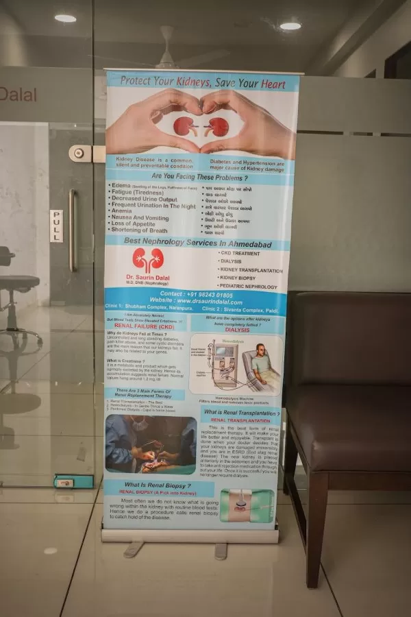 Dr Saurin Dalal - Nephrologist Doctor | Kidney Transplant | Dialysis Physician in Ahmedabad,Gujarat,India - Photo 4