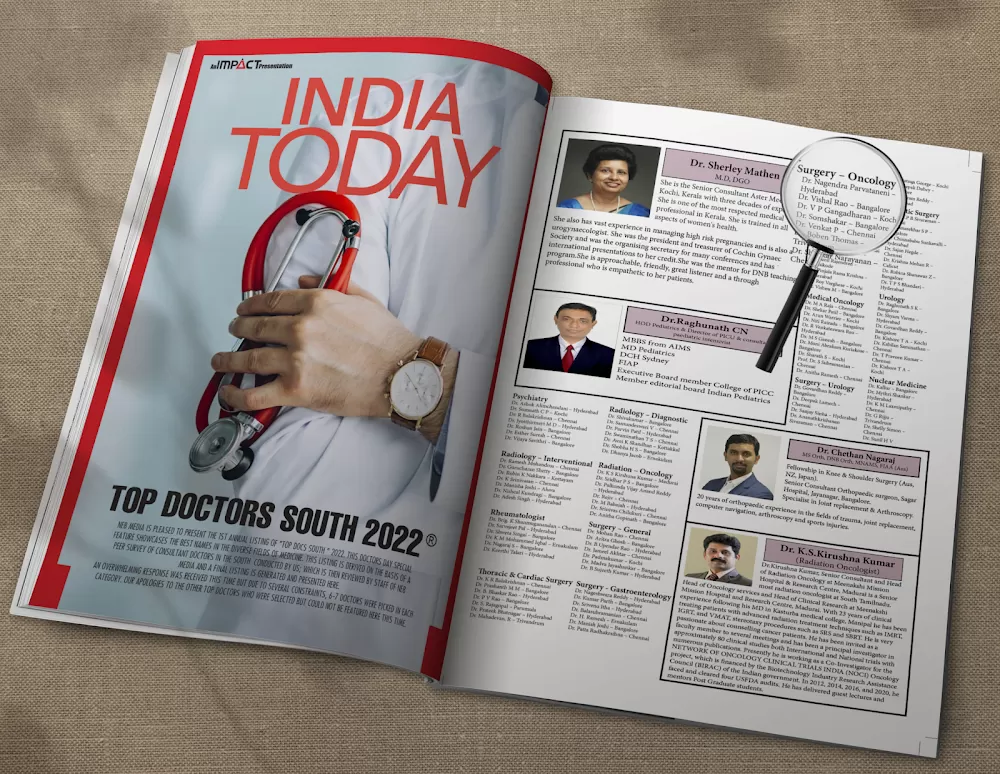 Dr Nagendra Parvataneni | Best Oncologist Hyderabad 30000 surgeries performed | Lead Robotic Surgeon | Breast, Thyroid Cancer - Photo 1