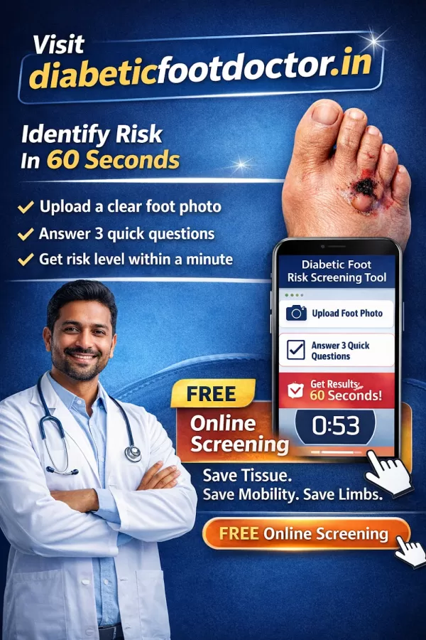Dr Ambuj Diabetic Foot Care Surgeon | Wound Care Specialist & Podiatrist | Best Diabetic Foot Treatment Clinic in Bangalore - Photo 1