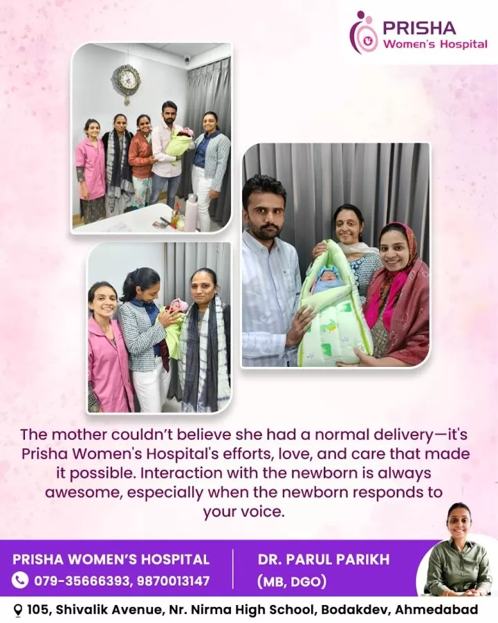 Prisha Women's Hospital | Gynecologist in Ahmedabad | Women's Hospital in Bodakdev | Satellite - Photo 7