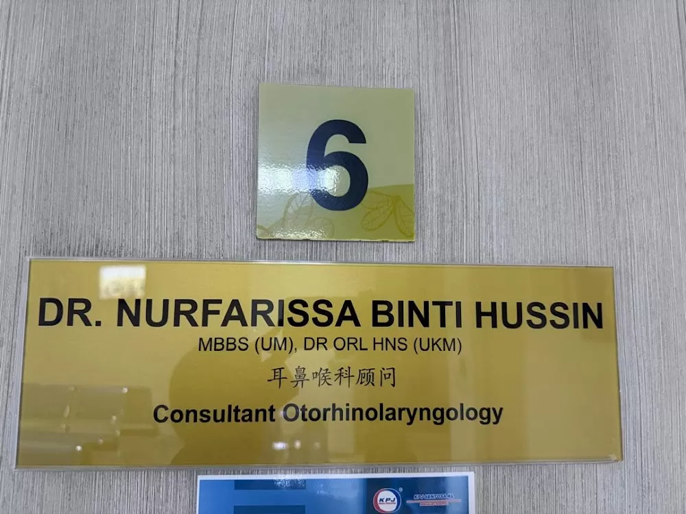 Dr Farissa, KPJ Sentosa KL, Ear Nose & Throat ENT Sleep Specialist Doctor, Klinik Pakar Telinga, Hidung & Tekak, 耳鼻喉专科诊所 - Photo 3