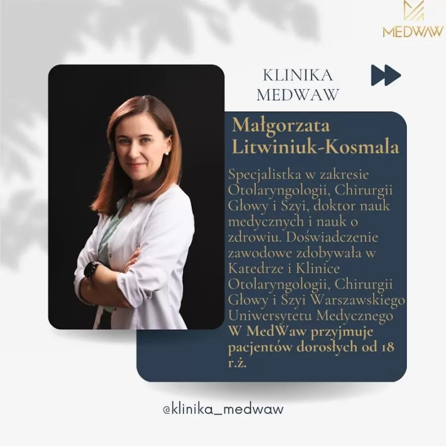 Klinika Medwaw Medycyna Estetyczna Laryngologia i Laseroterapia - Photo 1
