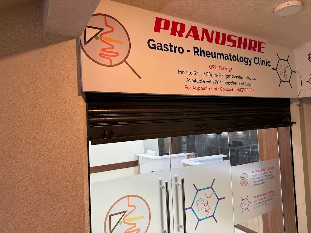 Pranushre Gastro- Rheumatology Clinic ( Dr Prashanth B Gandhi & Dr Matam Sri Anusha) - Photo 2