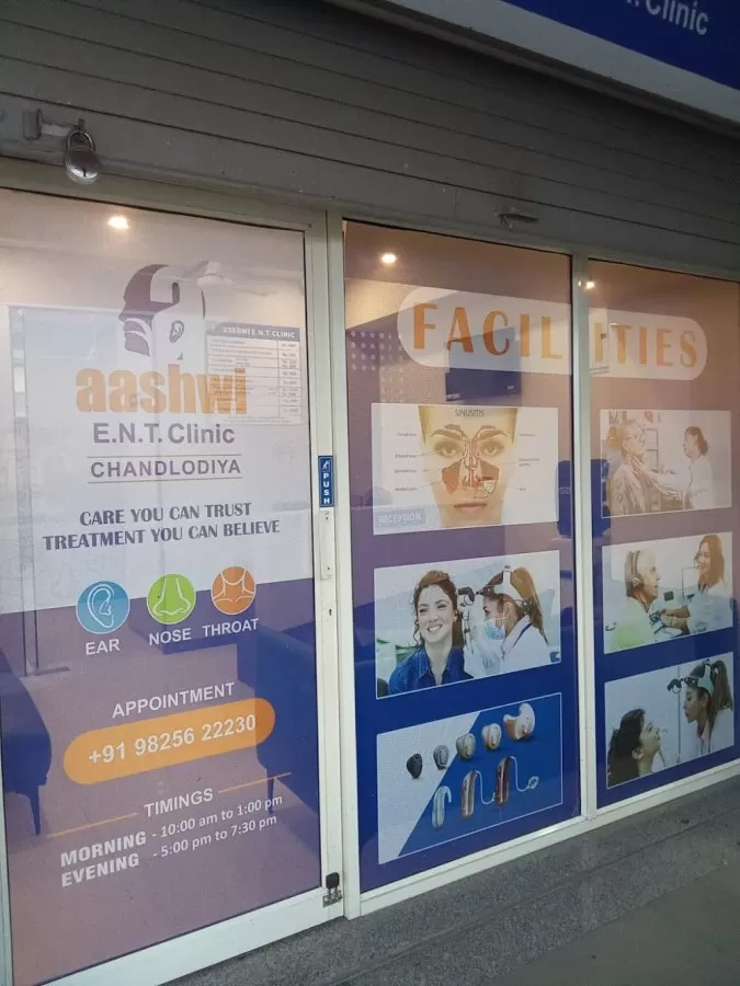 Aashwi ENT Clinic Chandlodiya, Ranip, Gota, Ahmedabad | ENT, Ear, Nose, Throat, Vertigo, Snoring Treatment - Photo 1