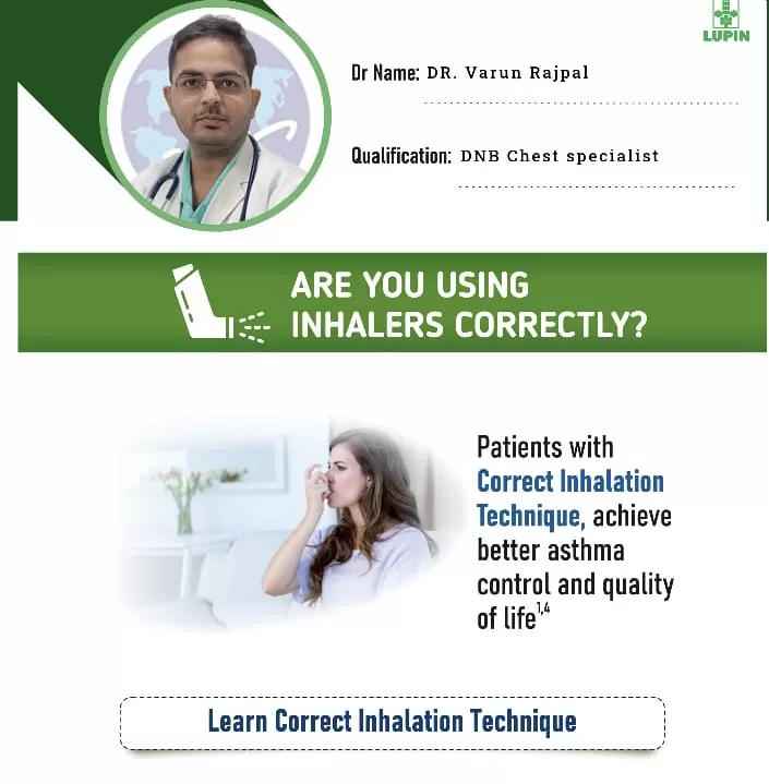 Dr Varun Rajpal | Best Pulmonologist in Noida/Greater Noida/Lungs,Chest Specialist, Allergy,Critical Care, Sleep Apnea - Photo 3