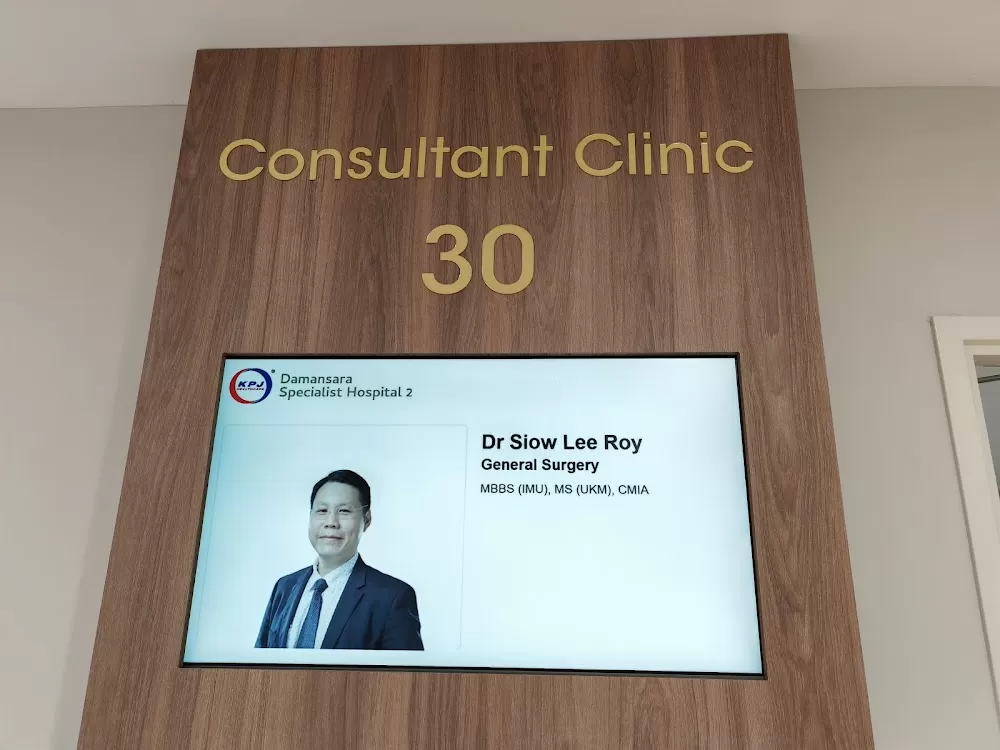 Dr Siow Lee Roy Minimally Invasive & General Surgeon @ Damansara - Photo 2