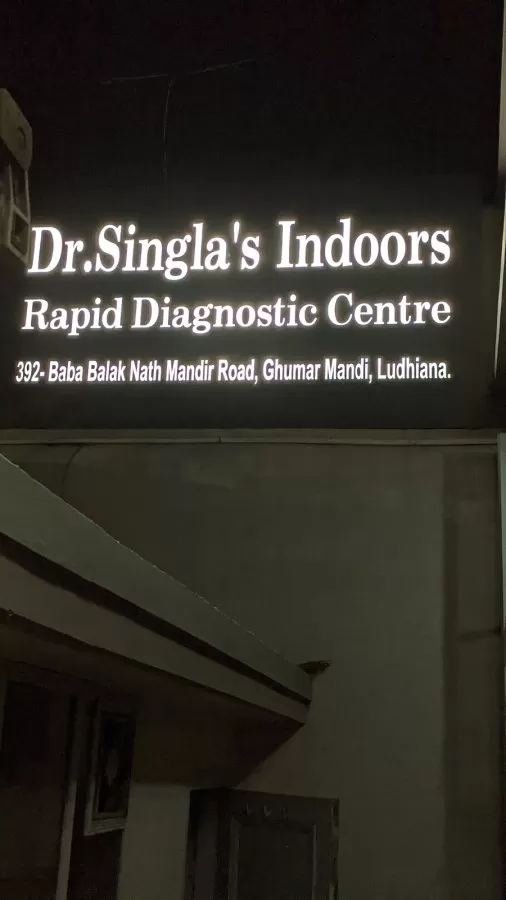 Dr. Singla's Indoors & Rapid Diagnostic Centre - Photo 1