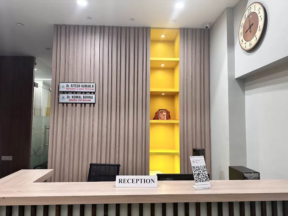 Bohra General & Neuro Clinic | Dr. Komal Bohra, Neurologist | Dr.Ritesh, Physician | Kachiguda, Hyderabad - Photo 1