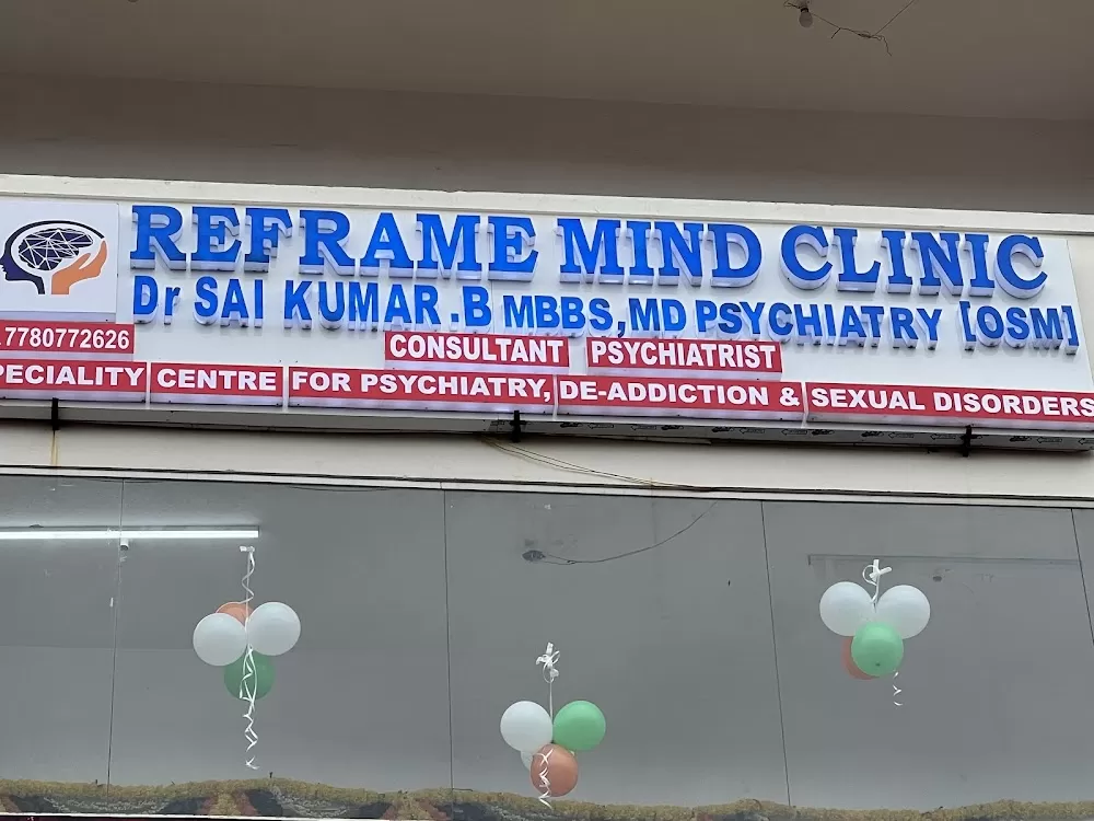 Dr B Sai Kumar ,MD(Osm) -Best psychiatrist in Hyderabad-Reframe Mind Clinic - Photo 2