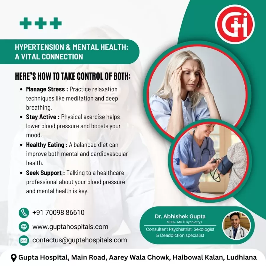 Gupta Hospital - Dr. Abhishek Gupta / MBBS, MD Neuro-psychiatry (Mumbai) / Best Psychiatrist in Ludhiana / Top psychiatrist - Photo 4