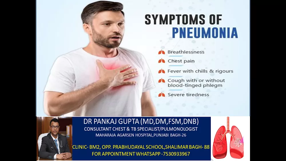 Dr Pankaj Gupta-Best Chest TB lung Specialist doctor Best Asthma Cough ILD doctor in punjabi Bagh - Photo 2