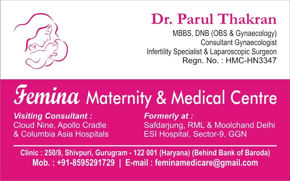 femina maternity hospital : Dr Parul Thakran - Photo 1