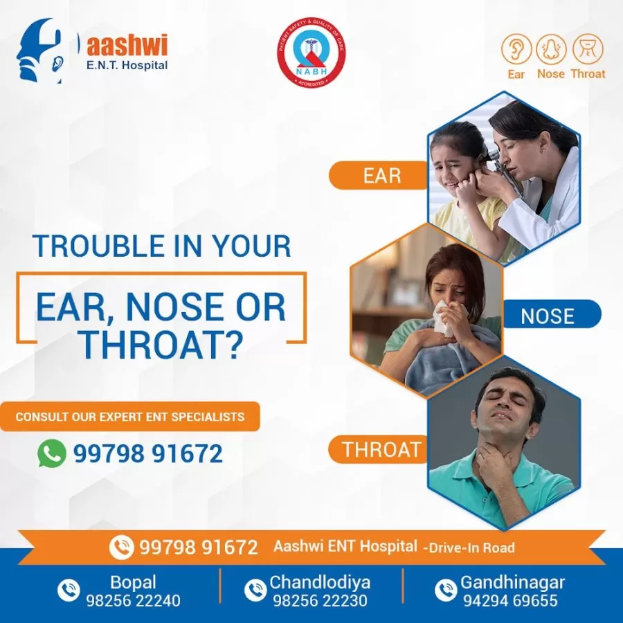 Aashwi ENT Clinic Chandlodiya, Ranip, Gota, Ahmedabad | ENT, Ear, Nose, Throat, Vertigo, Snoring Treatment - Photo 5