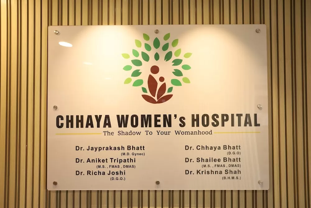 Chhaya Women's Hospital - Dr. Shailee Bhatt, Dr. Aniket Tripathi, Dr. Richa Joshi | Best Gynaecologist in Ahmedabad - Photo 2