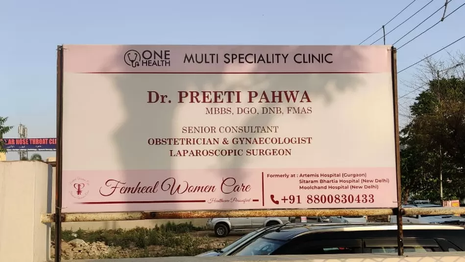 Dr Preeti Pahwa- Best Gynecologist in Gurgaon, Infertility Treatment, Lap Gynae Surgeon, Pregnancy Doctor, Fibroid Specialist - Photo 1
