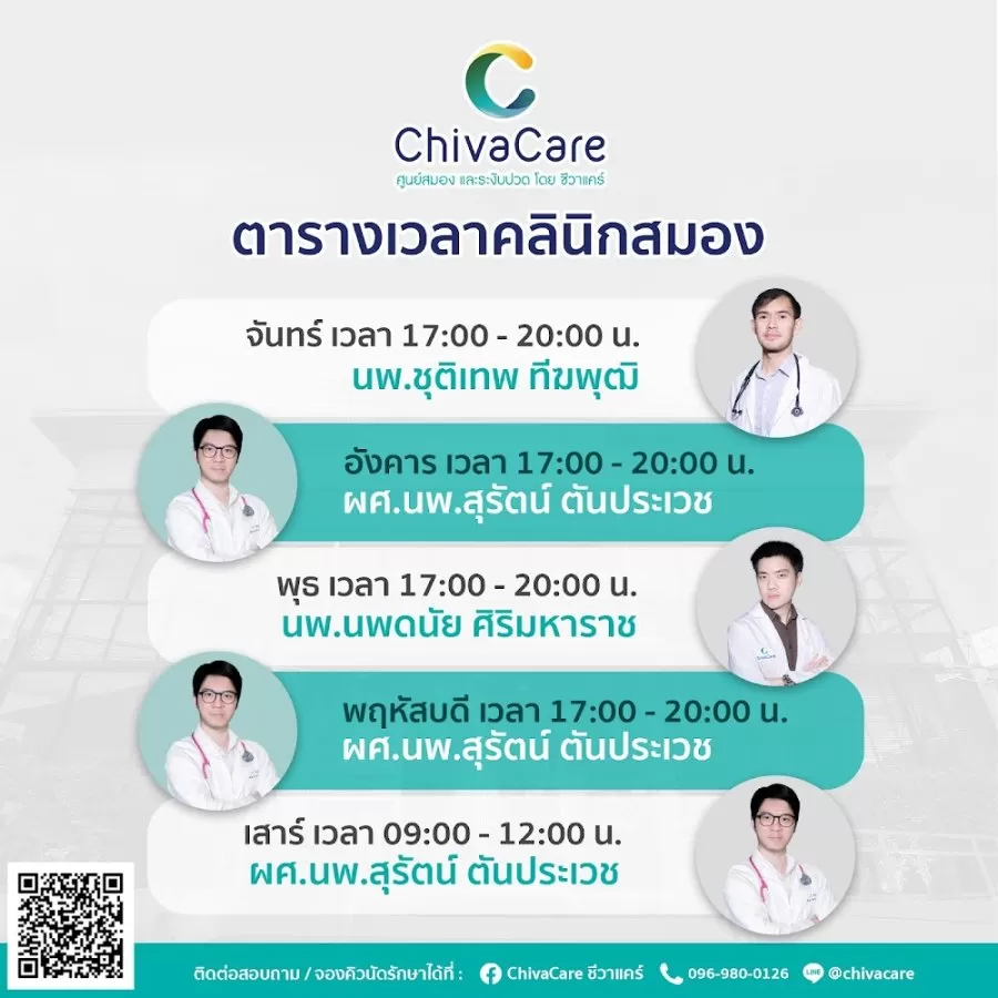 ChivaCare Medical & Physical Therapy Clinic (ชีวาแคร์ คลินิกกายภาพบำบัดและสมอง) - Photo 2