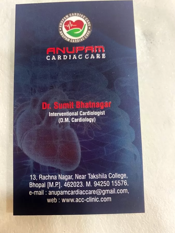 Anupam Cardiac Care - Dr Sumit Bhatnagar - Photo 2