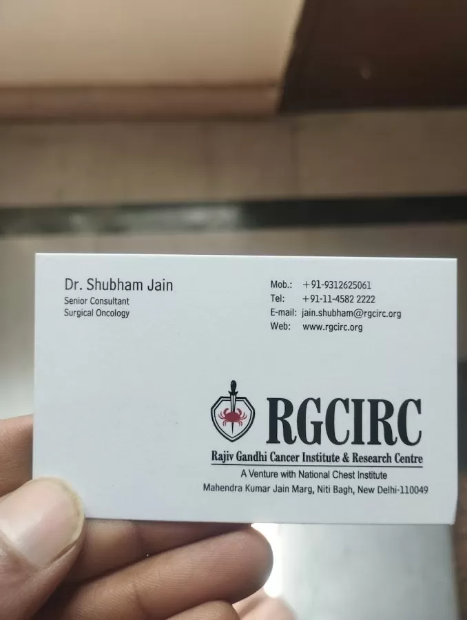 Dr. Shubham Jain | Cancer Expert | Surgical Oncologist - Photo 6