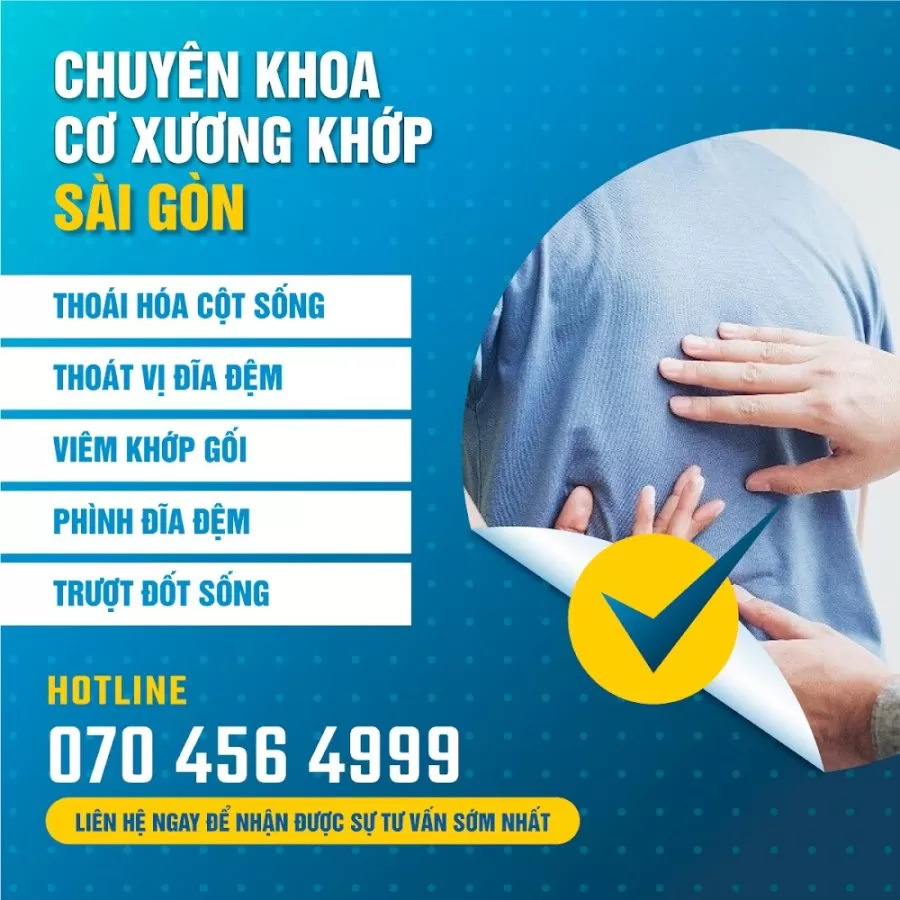 Chữa Thoát Vị Đĩa Đệm - Chuyên Khoa Xương Khớp Sài Gòn - Photo 1