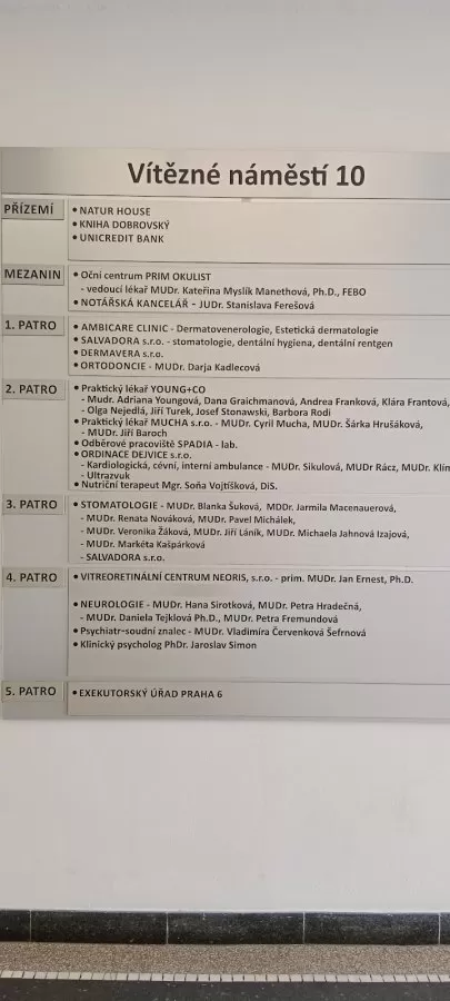 Ordinace Dejvice s.r.o. - Kardiologická, cévní a interní ambulance. Ultrazvuk břicha a měkkých tkání. - Photo 5