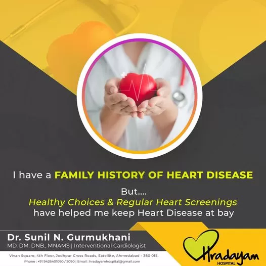 Dr. Sunil Gurmukhani - Hradayam Heart Hospital Satellite - Photo 8