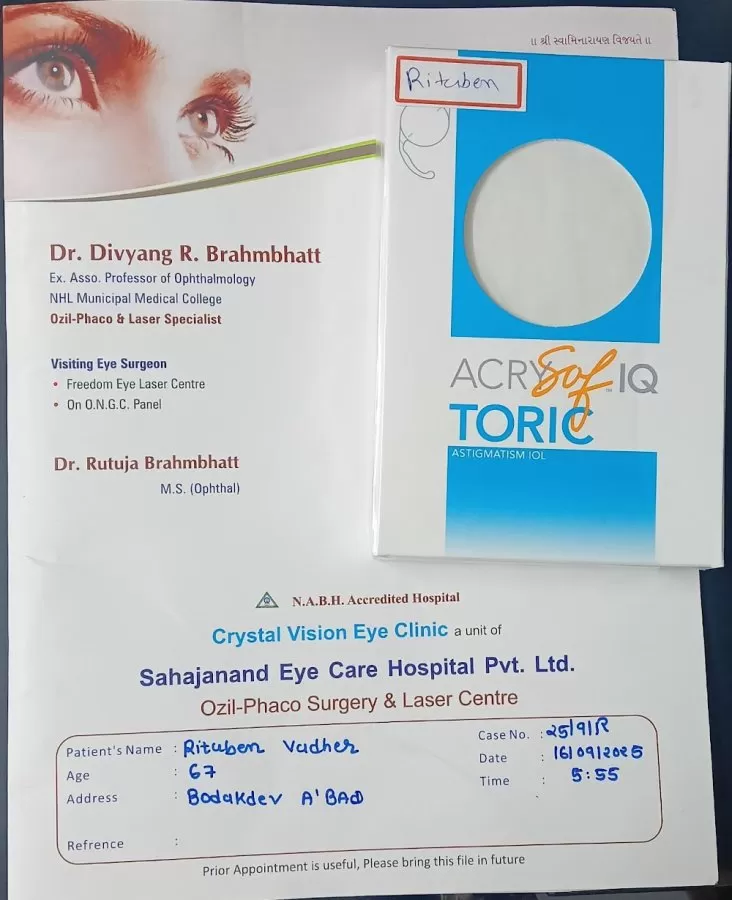 Sahajanand Eye Care Hospital - Cataract Doctor, Lasik Eye Surgery, Eye Surgeon in Vastrapur, Bodakdev Ahmedabad - Photo 4