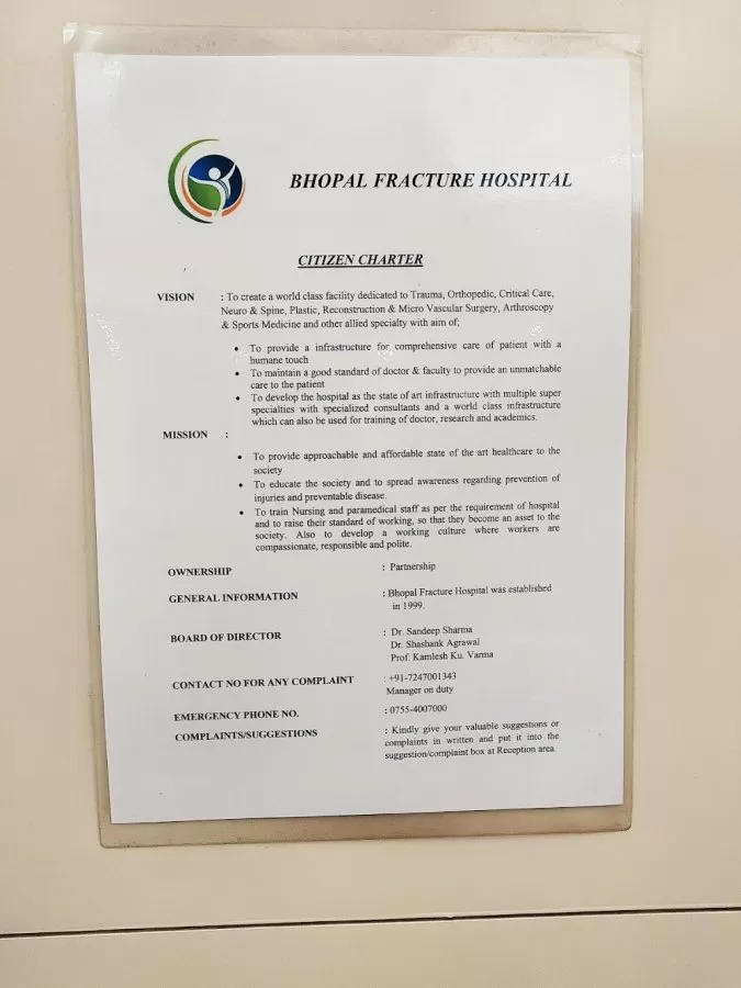 Bhopal Fracture Hospital - Best Orthopaedic Hospital | Trauma | Neurosurgery | Plastic Surgery | Gynaecology - Photo 7