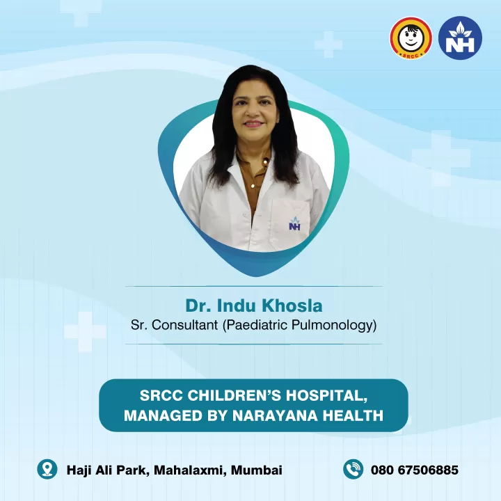 Dr. Indu Khosla | Pediatric pulmonologist | Narayana SRCC, Mumbai - Photo 6