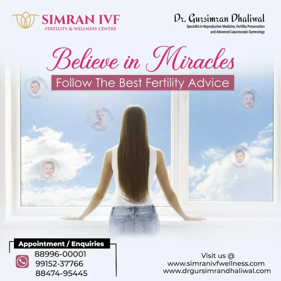 𝐒𝐈𝐌𝐑𝐀𝐍 𝐈𝐕𝐅 Fertility & IVF Center | Dr Gursimran Dhaliwal | Best Gynecologist In Mohali | Chandigarh | Lady Doctor - Photo 2