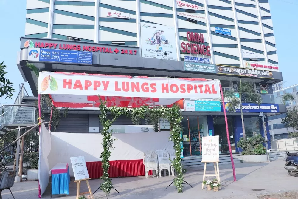 Happy Lungs And Sleep Hospital | Lungs Specialist Hospital in Vadodara | Pulmologist In Vadodara | Asthma Specialist - Photo 3