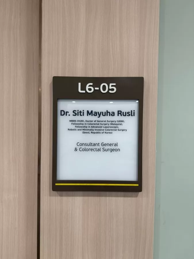 Dr. Siti Mayuha Rusli Colorectal Surgery Clinic - Photo 5
