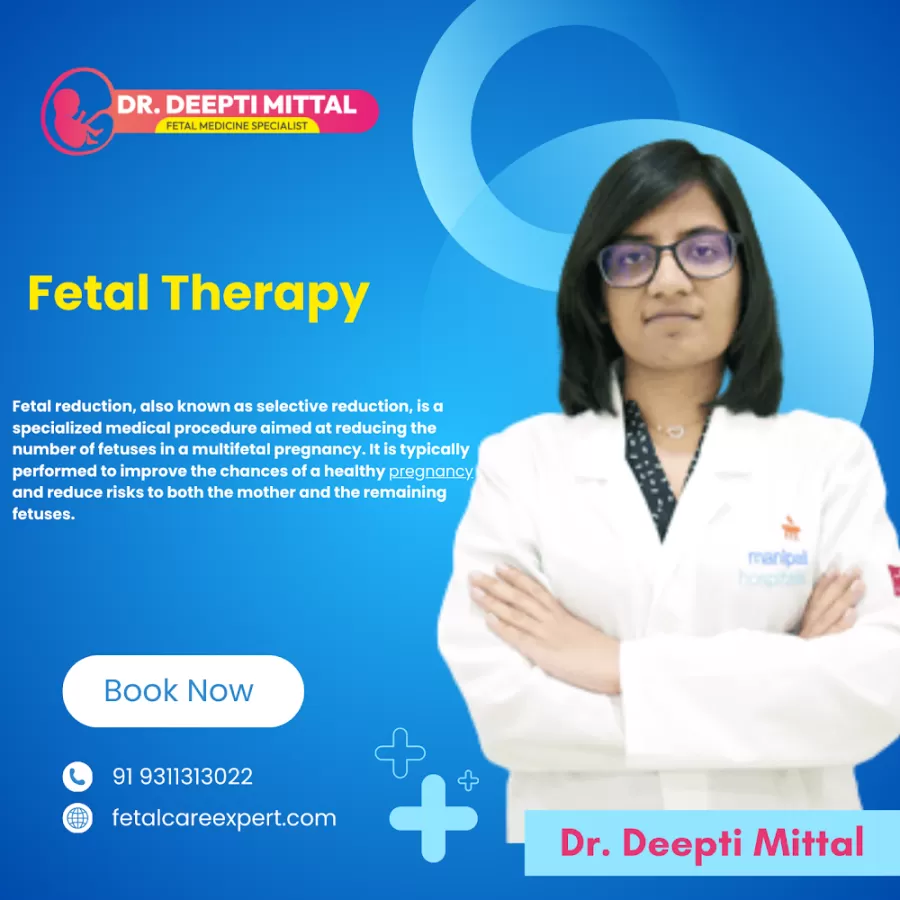 Dr. Deepti Mittal - High-Risk Pregnancy Specialist | Gynecologist | Fetal Medicine Specialist | NT, Anomaly & Growth Scan - Photo 2
