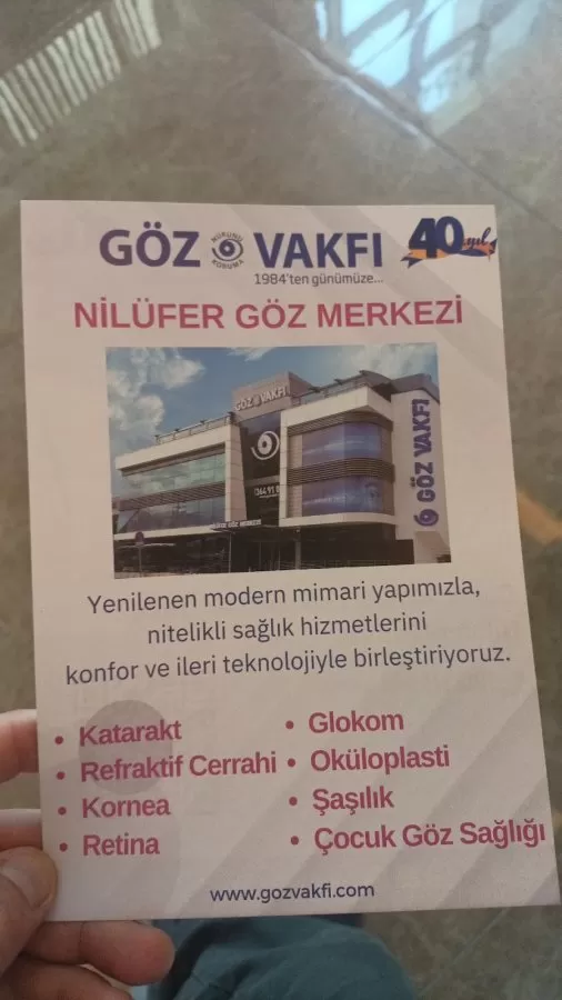 Göz Vakfi - Photo 2