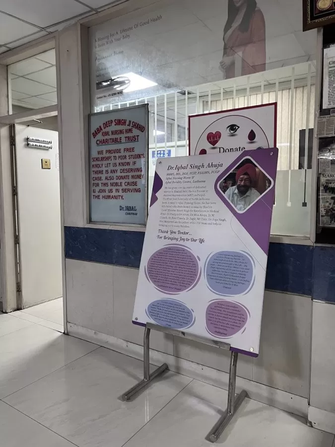 Iqbal Nursing Home And Hospital- IVF Center in Ludhiana /Pregnancy Care/Test Tube Baby/ Best Gynecology Hospital in Ludhiana - Photo 2