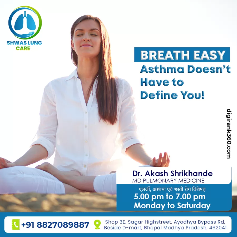 Shwas Lung Care - Dr. Akash Shrikhande |Pulmonologist |Chest | Allergy | Asthma Specialist | TB expert in Bhopal - Photo 3
