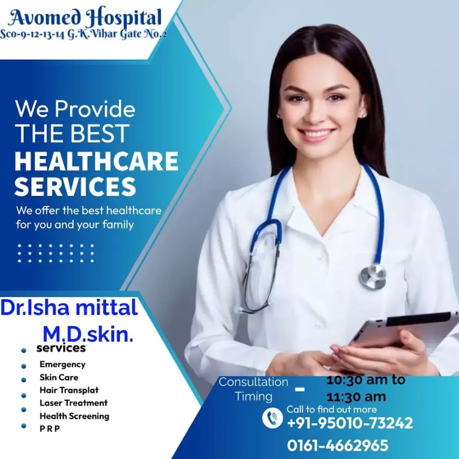 AVOMED HOSPITAL-Multispeciality Hospital in Ludhiana | Internal Medicine | Skin & Hair Solution | Orthopaedic | Dental Clinic - Photo 8