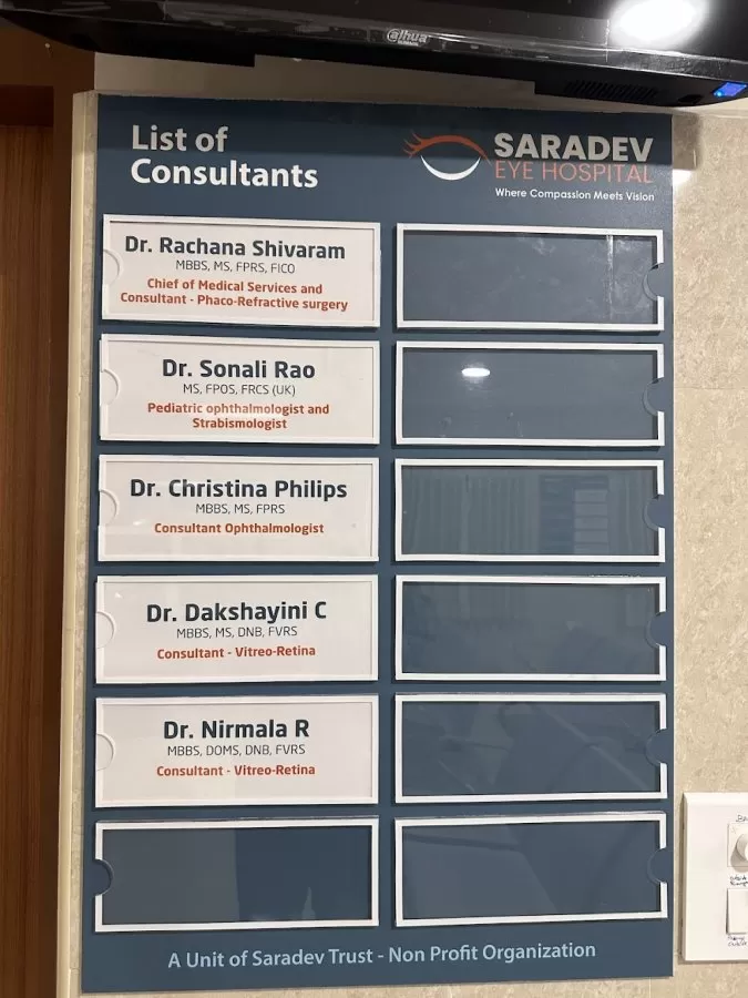 Saradev Eye Hospital – Cataract, Glaucoma & Cornea Care in Jayanagar Bengaluru - Photo 4