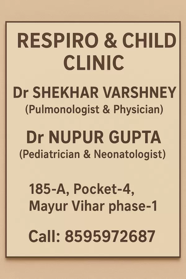 Dr Shekhar Varshney | Respiro & Child Clinic | Pulmonologist In Yashoda Superspeciality Hospital kaushambi | Delhi NCR| - Photo 3