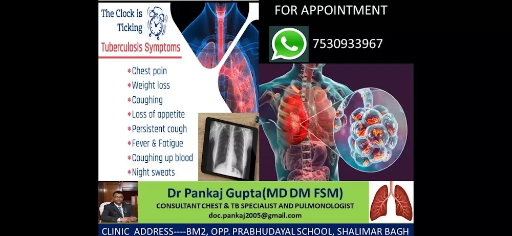 Dr Pankaj Gupta-Best Chest TB lung Specialist doctor Best Asthma Cough ILD doctor in punjabi Bagh - Photo 7