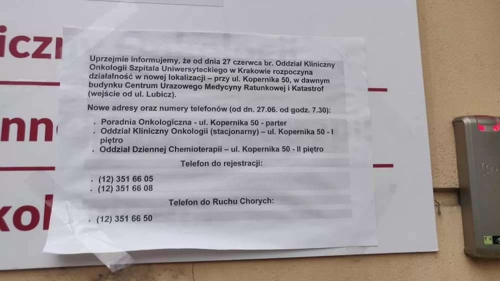 Oddział Kliniczny Hematologii | Szpital Uniwersytecki w Krakowie - Photo 3
