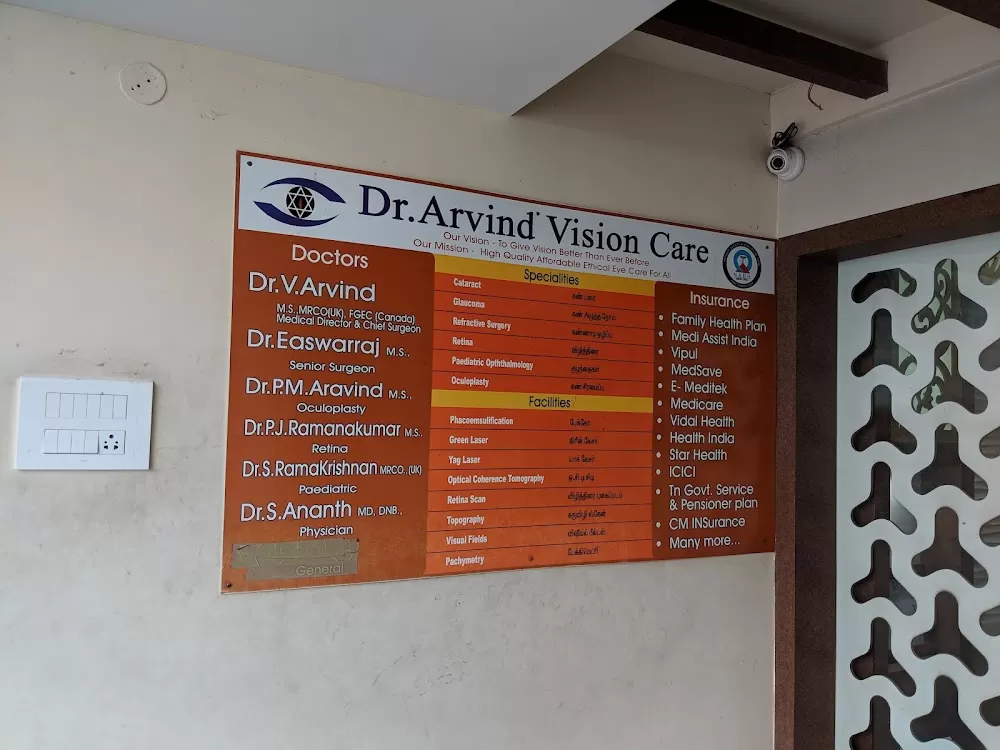 Dr Arvind Vision Care Eye Hospital - Photo 3