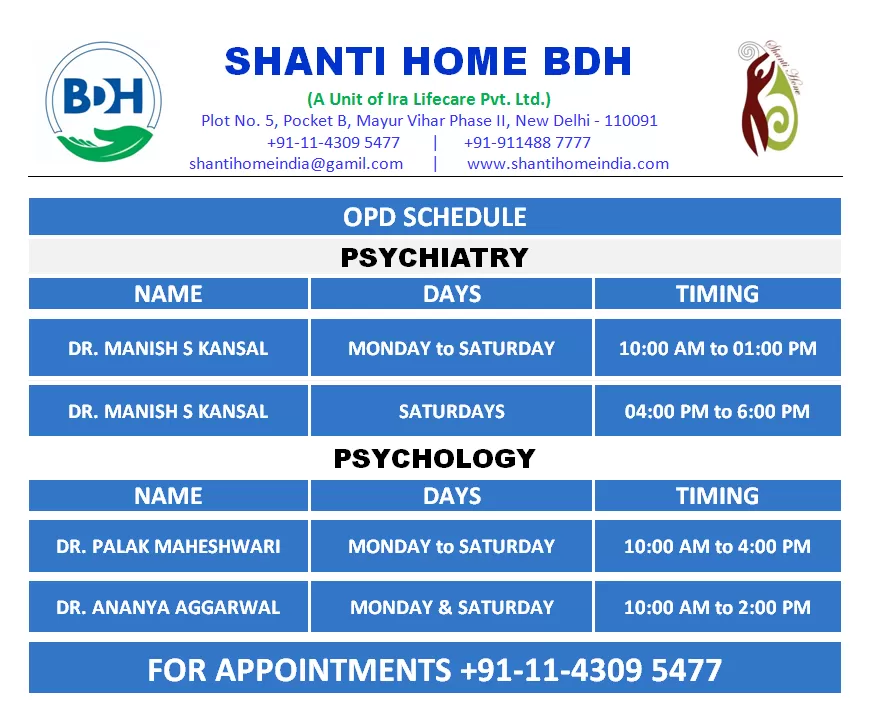 Shanti Home BDH (Advanced Deaddiction, Mental Health Clinic, & Psychiatric Acute Care Unit) - Photo 1