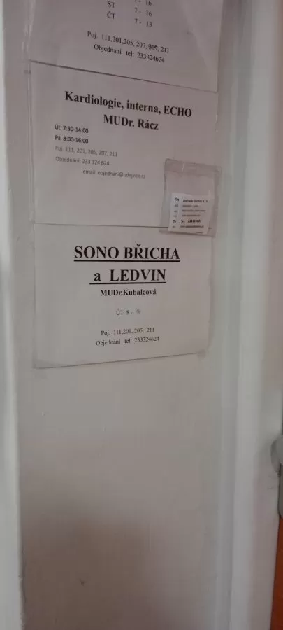 Ordinace Dejvice s.r.o. - Kardiologická, cévní a interní ambulance. Ultrazvuk břicha a měkkých tkání. - Photo 4