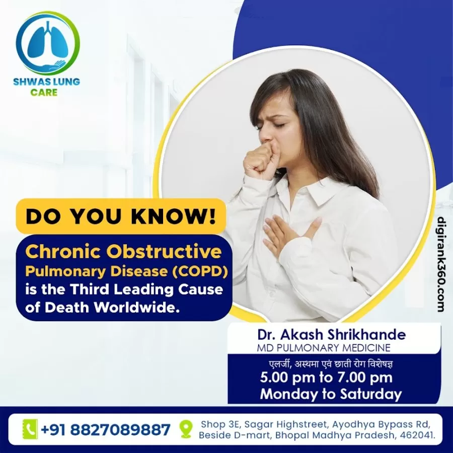 Shwas Lung Care - Dr. Akash Shrikhande |Pulmonologist |Chest | Allergy | Asthma Specialist | TB expert in Bhopal - Photo 5