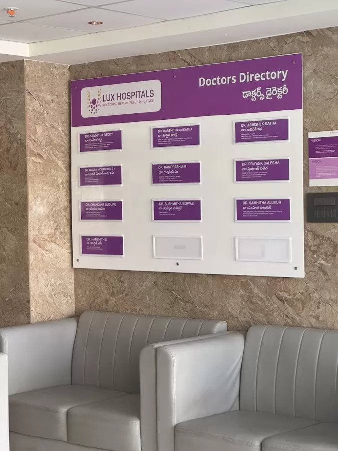LUX Hospitals | NABH Certified | Best Hospital in Hyderabad for Proctology, Gynecology, Orthopedics & Laparoscopic Surgery - Photo 8
