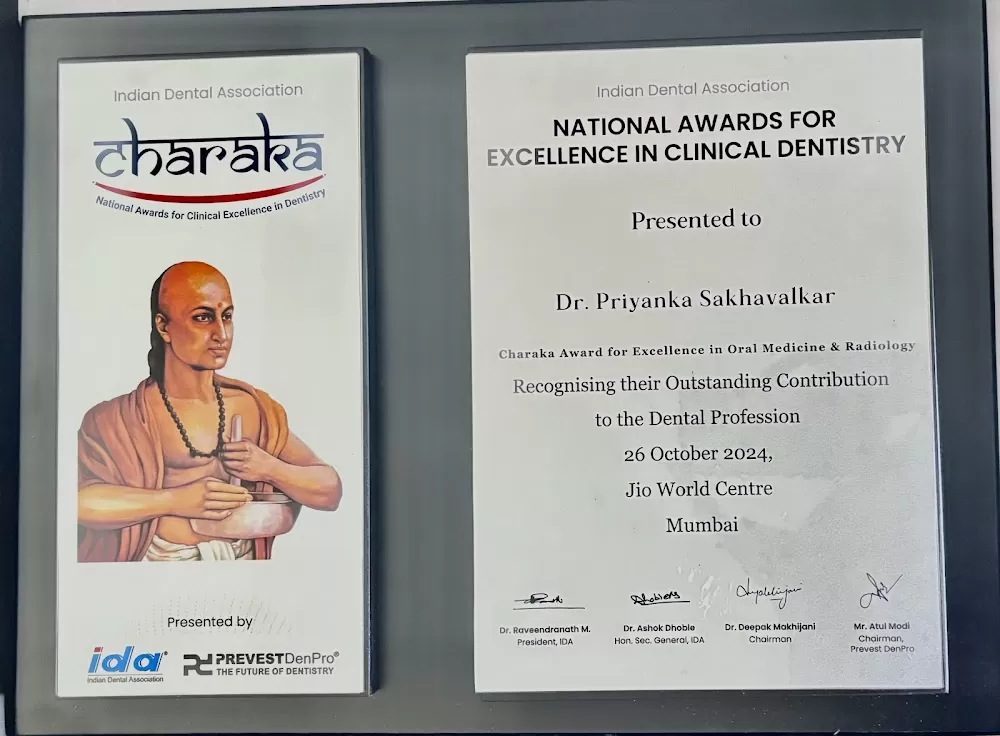Tilakwadi branch Diagnosure Oral Medicine and Radiology Clinic (Dr.Priyanka Sakhavalkar )/ mouth ulcer doctor / OSMF - Photo 2