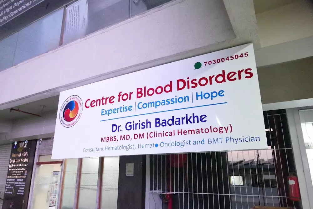Center For Blood Disorders-Dr Girish Badarkhe - Best Hematologist, Blood Disorder Cancer specialist, blood cancer, in Nashik. - Photo 3