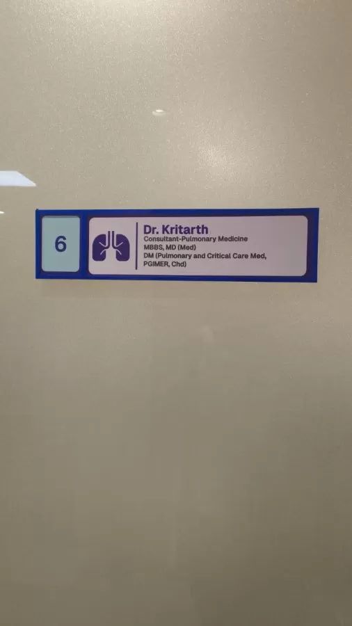 ✅ Dr Kritarth - Best Pulmonologist in Mohali | Chest Specialist | Asthma | Lung Specialist - Photo 4