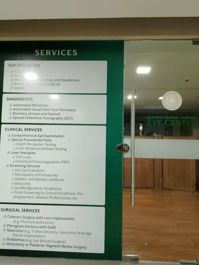 Eye Center - Olivarez General Hospital - Photo 6